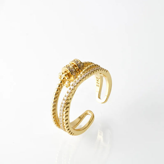 Chloe Elegant Cuff Ring